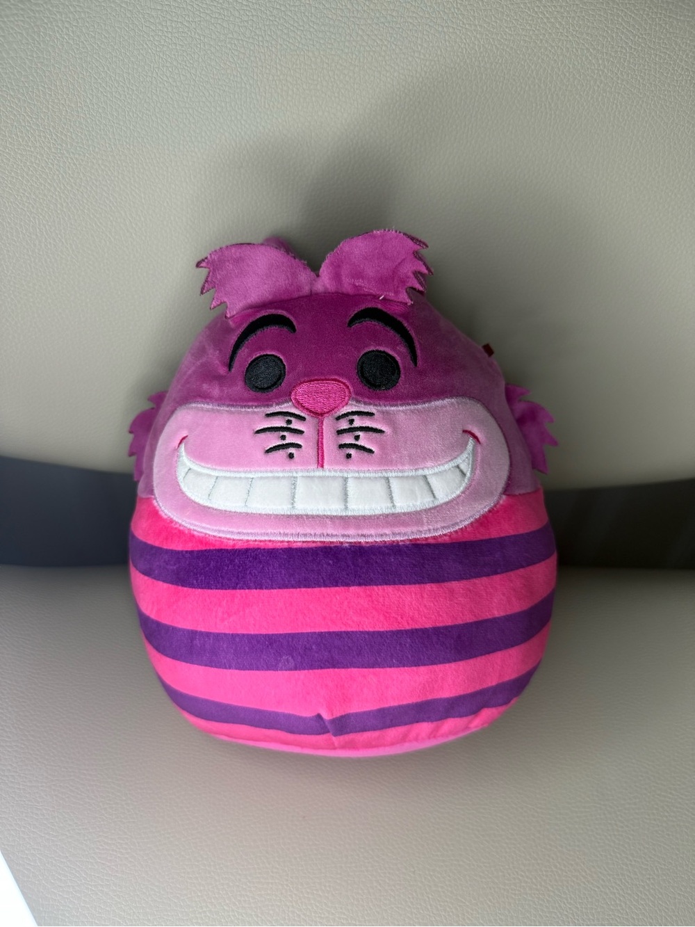 Disney Pink & Purple Striped Cheshire Cat Plush